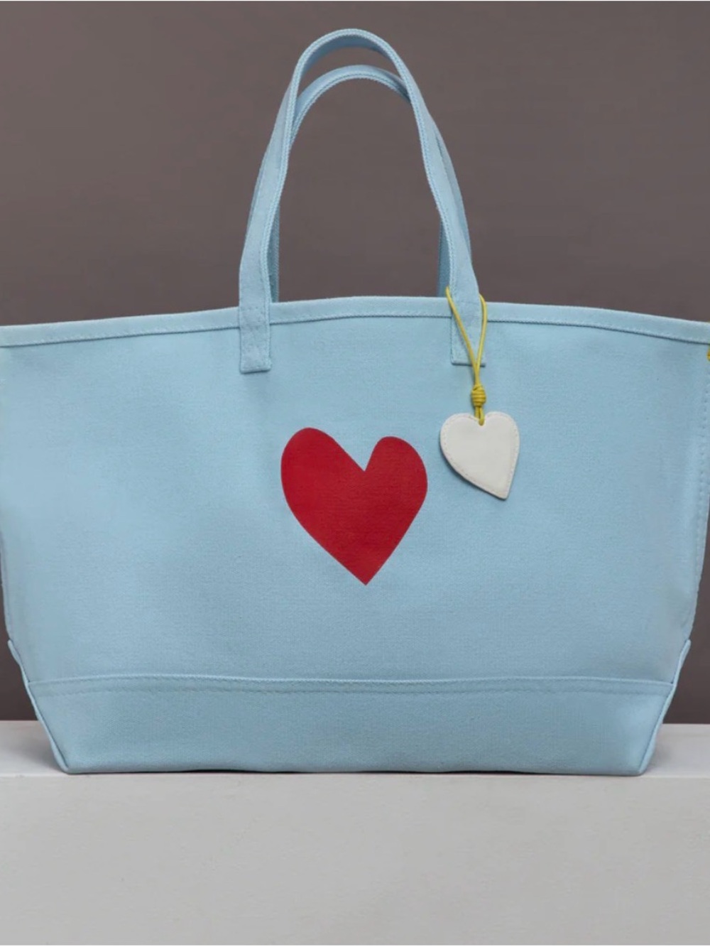Kerri Rosenthal Blue Heart Tote